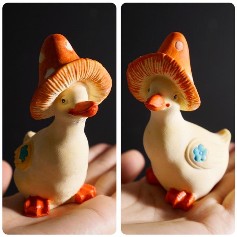 Mushroom Duck Silicone Molds Easy Demold Multipurpose Silicone Mould for Epoxy Resin Candle Soap Chocolate Baking Tool