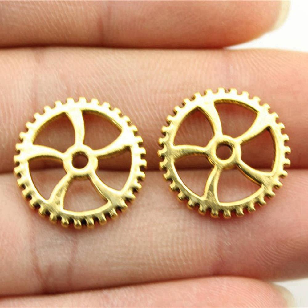 Charms Zahnrad Steampunk Cyberpunk Anhänger Vintage Schmuckzubehör QC060