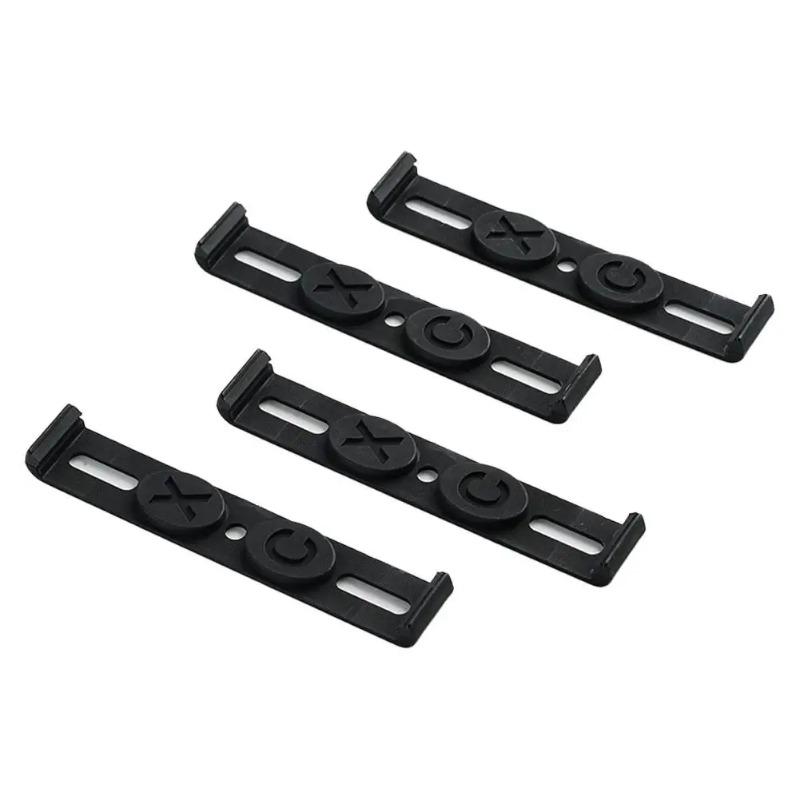 Frameless License Plate Mount 4PCS Weather-Proof Frameless License Plate Frame Car Tag Frame For Front And Rear Car Tags License Plate Covers Frames