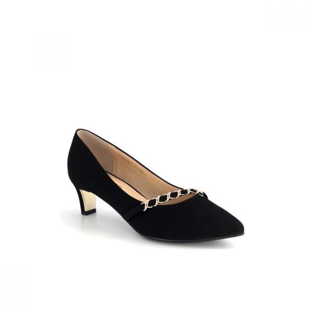 Kumkang Women Chain Decoration Dress Pumps Renpuc5232e1 225/blacks