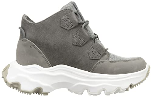 Sorel Kinetic Breakthrough Caribou Wasserdichte Stiefel, Damen, NL4903, Größe 23.0cm, Quarry, Sea Salt