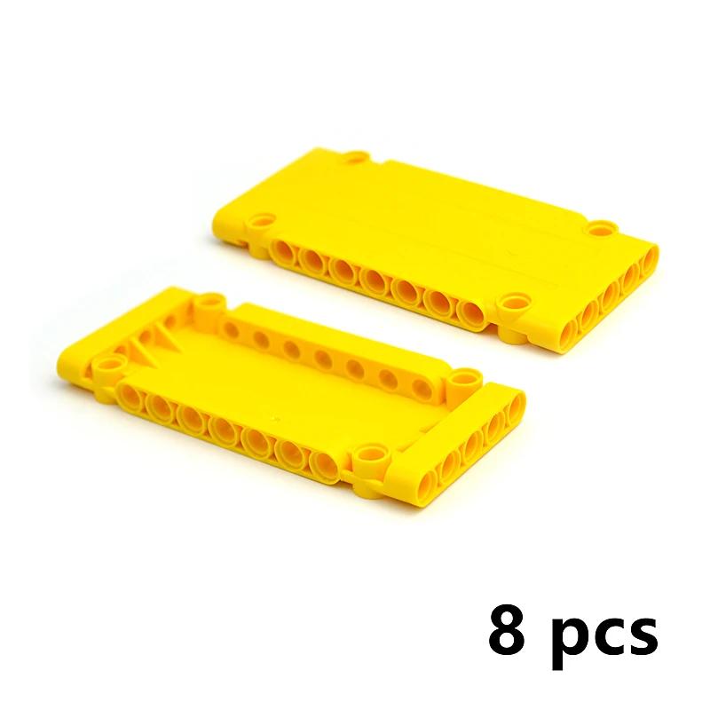 MOC Parts Brick Works With All brand Technical Parts 64782 15458 Flat Panel Plate 1x5x11 1X3X11 Mechanical Construction Bricks Car