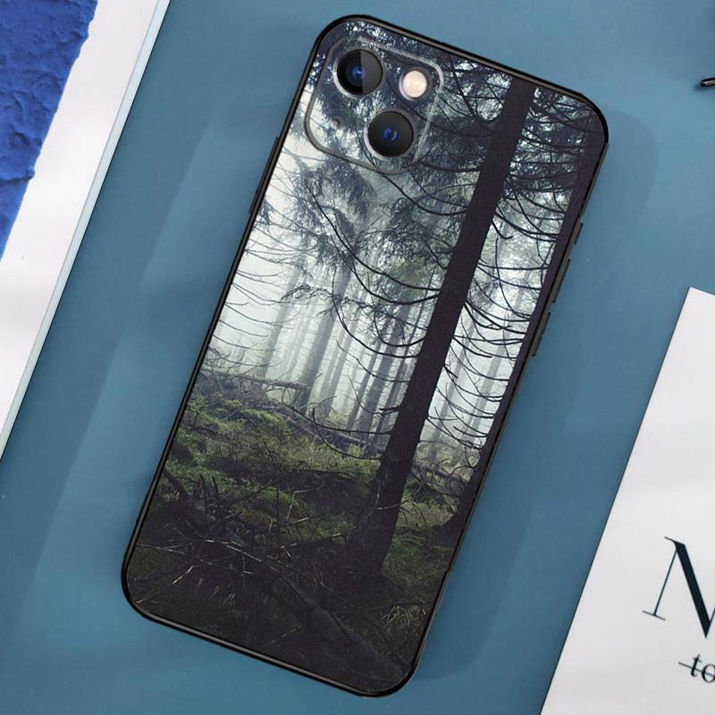 

Чехол Mountain Phone для iPhone 15 13 12 11 14 Pro Max Mini X XR XS MAX SE 2020 7 8 Plus задняя крышка iPhone 12 mini