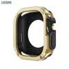 2 i 1 Deksel til Apple Watch Series 8 7 6 5 4 SE Ultra2 41mm 45mm 40mm For Apple watch deksel 44mm 49mm TPU + PC Støtsikker Beskyttelsesramme til iwatch