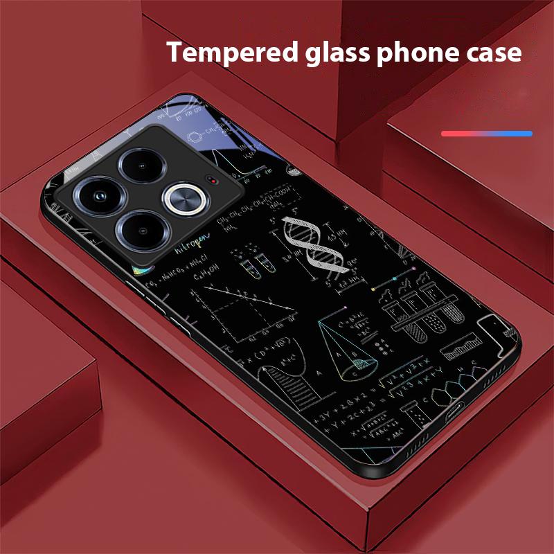 Elementy do nauki dla Infinix Note 40 4G 30i 12 G96 Smart 8 Hot 9 Play 10 11S 12 20i 50 Pro Plus 5G Etui na telefon ze szkła hartowanego