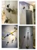 Retro Industrial Rock Climbing Wall Art for Living Room
