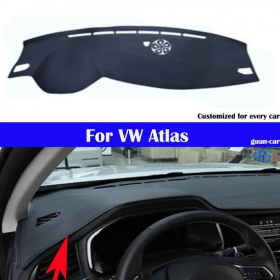 Car dashboard leather pad For VW Atlas 2018-2025