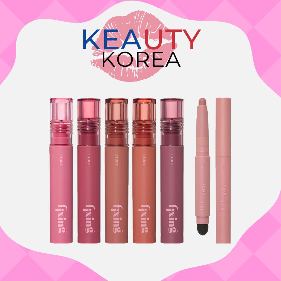 Etude Base & Over Lip Pencil #Pink Beige 1g + Fixing Tint 4g