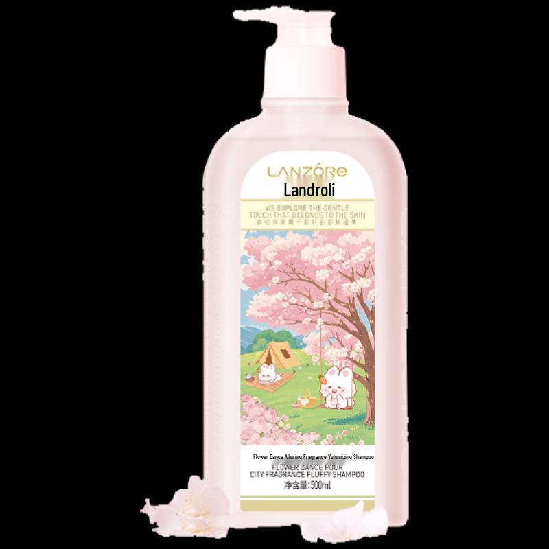 

Lanzhuoli Floral Scent Volumizing Shampoo 500ml