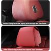 Leather Car Seat Headrest Cover For Lexus GX460 Ct200h IS250 ES 220D IS200 Fsport GS GX IS LS LX NX RX UX CT Interior Accessory