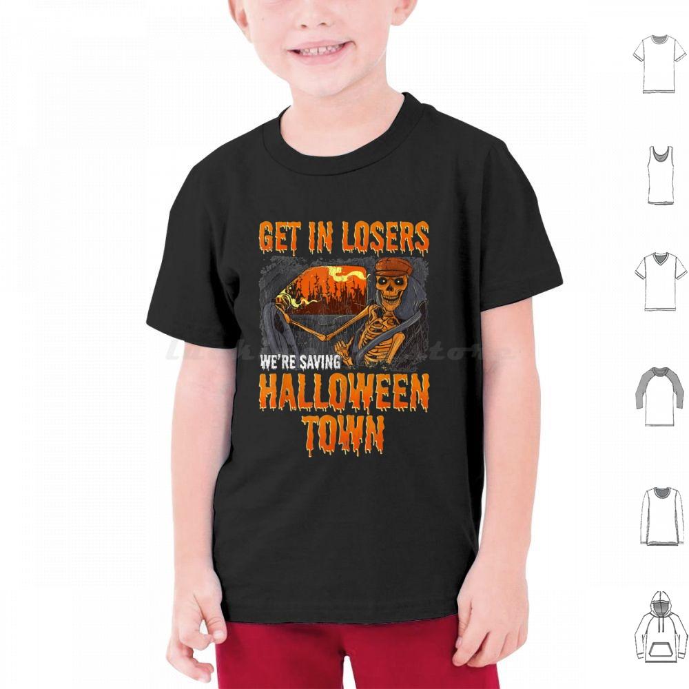 Halloweentown And Chill T Shirt Cotton Men Women DIY Print Halloweentown Halloweentown University Halloween Halloweentown And