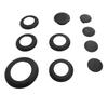 Fifth Wheel Hitch Puck Cover Plug Trim Ring Kit BC3Z 99000A25 A for F‑450 F‑550 Super Duty 2011‑2022