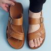 Fashion Summer Men's Slippers Minimalist and Comfortable Flat Bottomed Style Plus Size Outdoor Street Beach Walking Lightweight Shoes