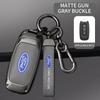 Nieuwe 2026 Auto Sticker Voor Ford Zinklegering Leer Auto Slimme Afstandsbediening Sleutelhoes Case Keyless voor Ford Territory EV Equator Beschermer