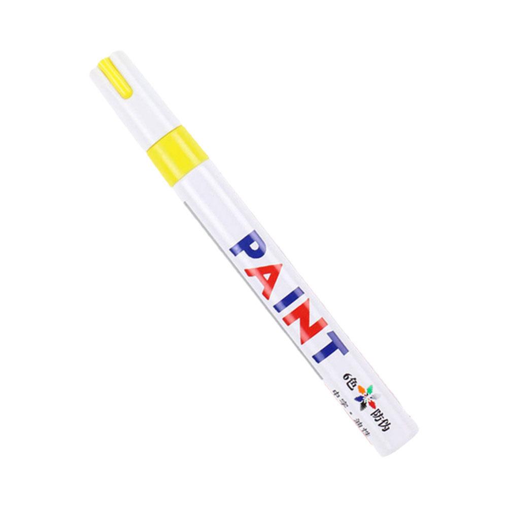1Pc Waterproof Car Paint Pen Auto Tyre Tire Tread CD Mark Wheel Pen Oily Tire Metal Car Permane B3E9
