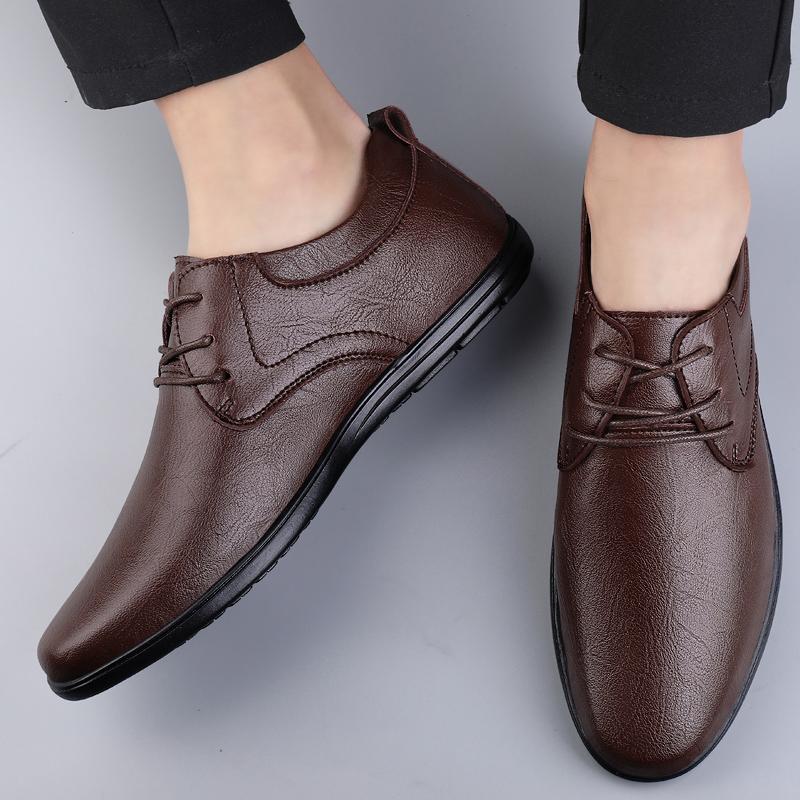 Туфли из натуральной кожи для мужчин — фото 5