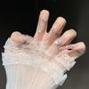 Cat's Eye Wearing Nail Pure Hand-made Nail Piece Fake Nail Wearing Nail Piece Advanced Sense Thin Dog Long