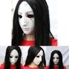 Horror Long Hair Ghost Latex Mask For Halloween And Escape Room Fun