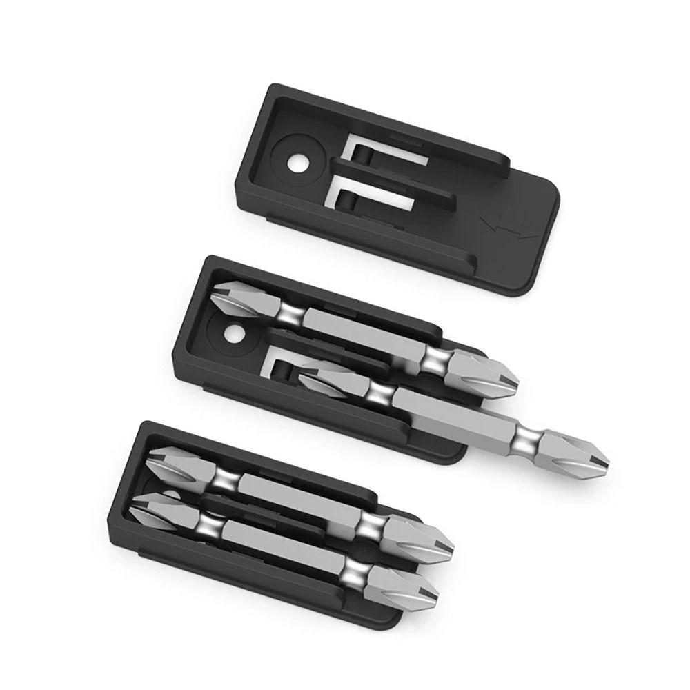 1Pcs with Screws Dual Drill Bit Holder for Makita/Dewalt/Milwauke Electric Screwdriver Bit Holder