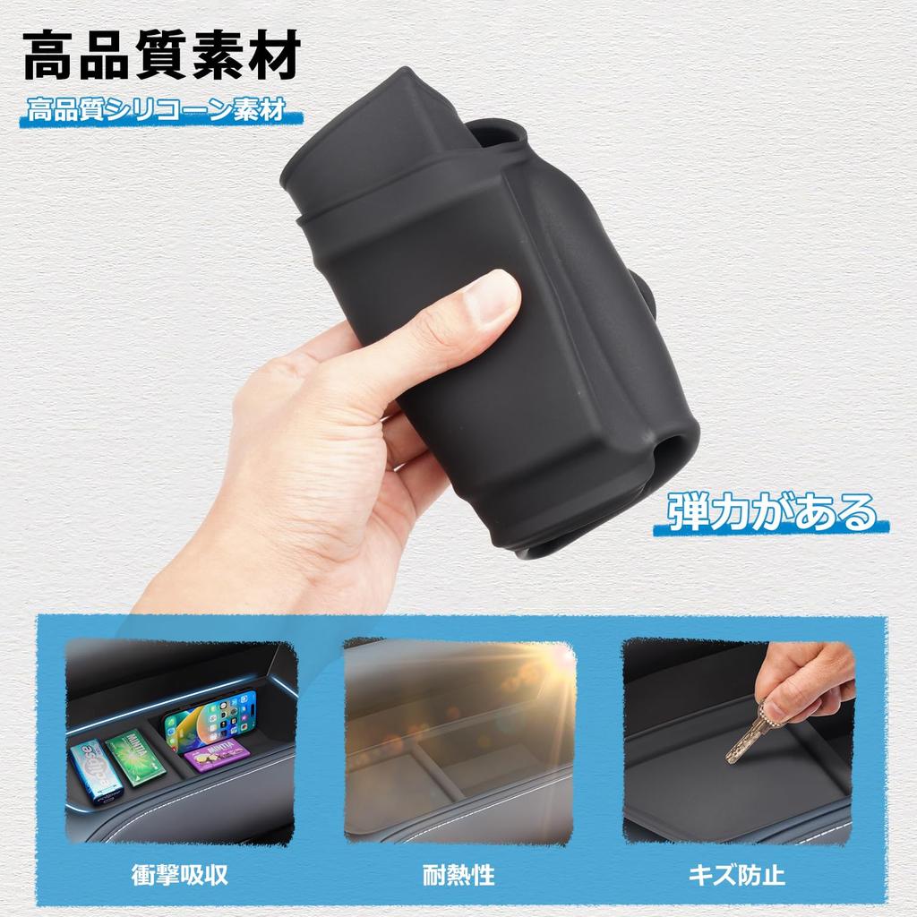 Mozan Compatible with Toyota Noah Voxy 90 Series Passenger Seat Open Tray Storage Box Glove Box VOXY NOAH 90 Storage Tray Car Storage Box Center