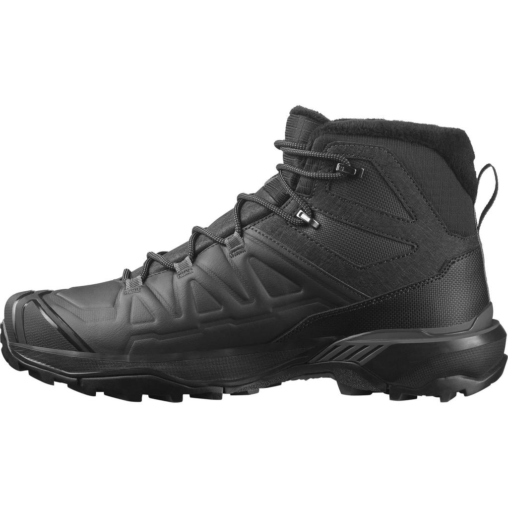 Salomon X ULTRA SNOWPILOT WP Waterproof Winter Boots Size (L47585600), Black/Phantom/Castlerock, 28.5cm