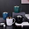 304 Stainless Steel Mug, Double-layer Heat and Cold Preservation, Business Portable Coffee Cup Office with Handle for Making Tea