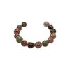 Retro Natural Stone Tourmaline Open Ring – Women's Light Luxury Design Fashion Ring