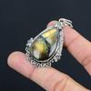Sisters Day Sale 925 Sterling Silver Labradorite Stone Third Eye Chakra Pendant