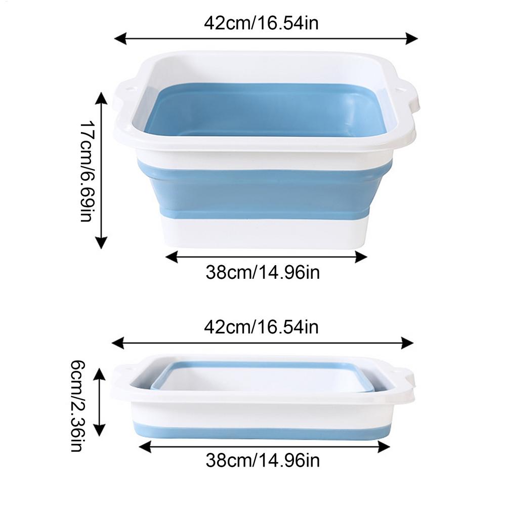 Foot Basin Basin For Soaking Feet 168 Massage Convex Points Foldable Anti-Slip Bucket Large Size For Hotel Car Cleaning Men