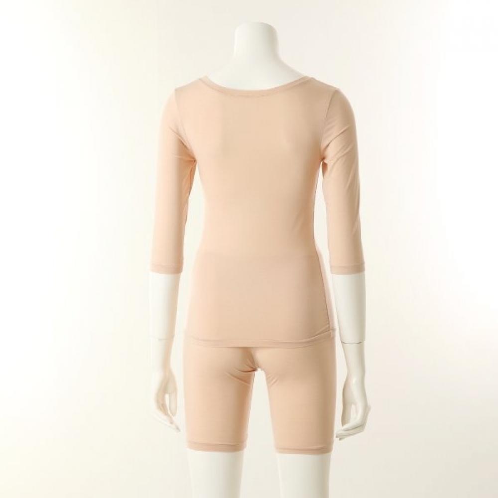 Wacoal Women Micro Modal 100s 3 4 Sleeve Underwear Top Wlg4911a