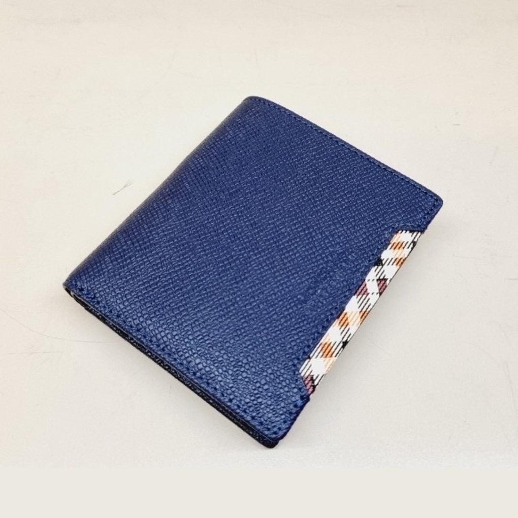 Men's Medium Wallet (natural Cowhide) Easy To Use