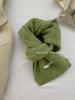 Manufacturer's homemade wool blended solid color wool scarf female winter white new student couple simple knitted scarf