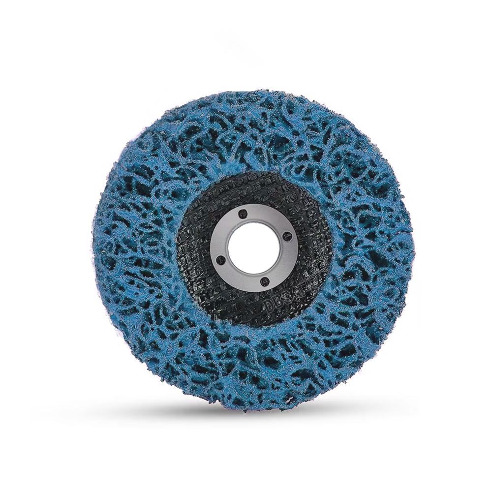 1PCS100/115/125mm Coral Disc Poly Strip Disc Disc cu clapete pentru roată de șlefuit cu diamante pentru polizor unghiular Îndepărtarea vopselei Curățare abraziv