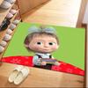 Masha Bear Area Rug Design for Game Room Dormitory Outdoor Hallway Antislip Carpet Anime Office Decor Birthday/Christmas Gift