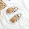 Rhinestone Soft-soled Women's Shoes, Which Can Be Rolled and Easily Carried, Ballet Flat Shoes