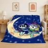 Game Dandy World Cartoon Soft Flannel Throw Blanket,Warm Cozy Blanket for Bed,Couch,Sofa,Bedroom,Living Room,Travel,Camping