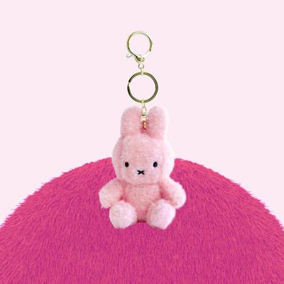 [Miffy] Porte-clés Miffy ASSIS Crémeux_Rose