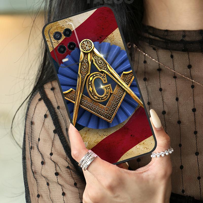 

Freemasonry Logo Symbol Case For Oppo A80 A60 A40 A17 A57 A77 A74 A54 A94 A78 A98 A18 A38 A58 A96 A76 A16 A15 A5 Pro OPPO A91