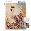 Peacock Pearl Painting DIY Living Room Hanging Painting Art Ornament Decorative Painting Home Decoration