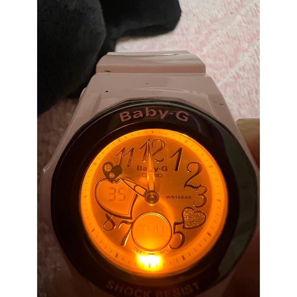 Used CASIO Baby-G BGA-102 Pink Watch