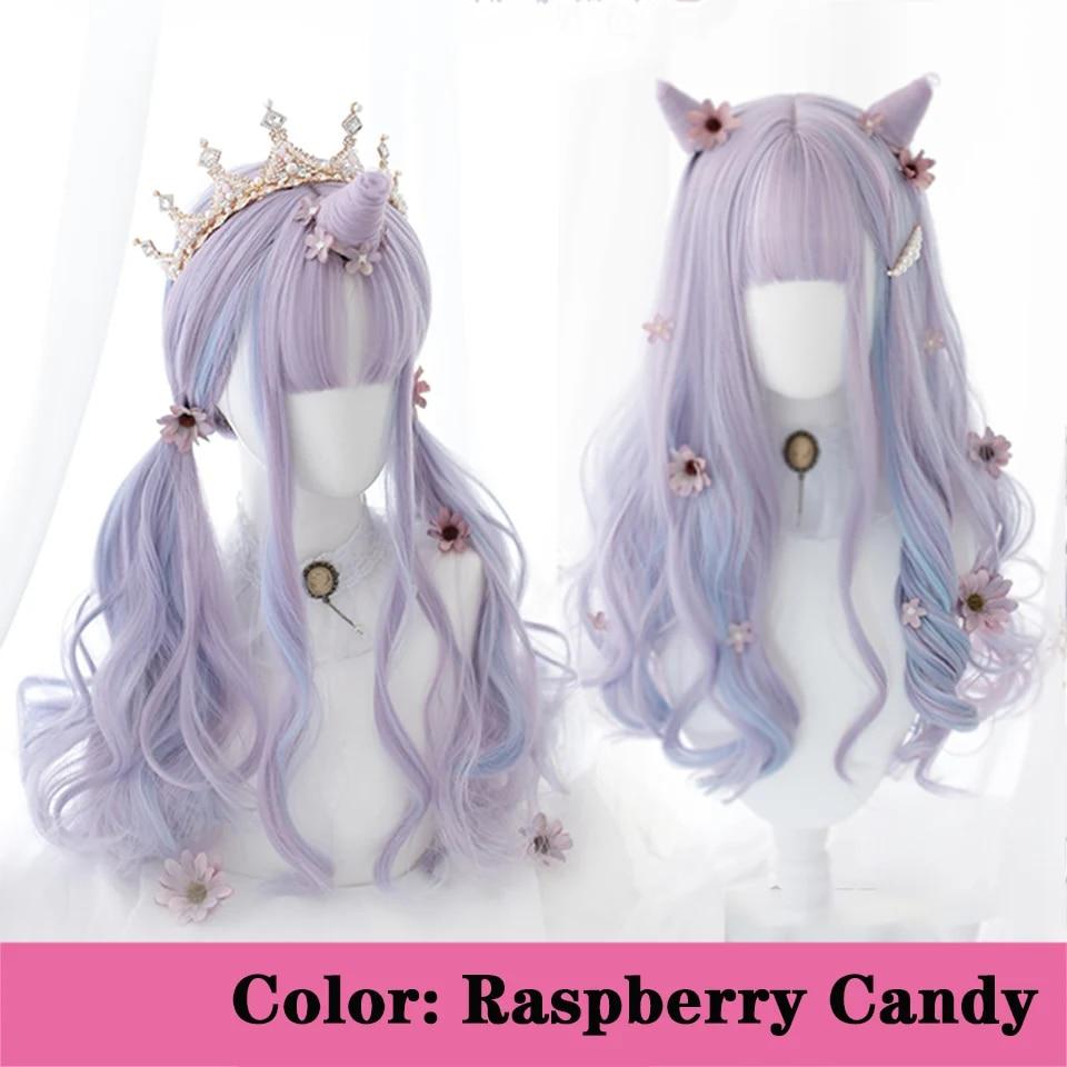 Dlouhá kudrnatá syntetická paruka se středovou ofinou tmavě hnědá paruka z přírodních kudrnatých vlasů ženská Cosplay paruka paruka z tepelně odolných vláken