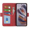 For Motorola Edge 50 Neo 5G/Moto S50 5G/Thinkphone 25 5G Stand Case Calf Texture Leather Wallet Phone Cover