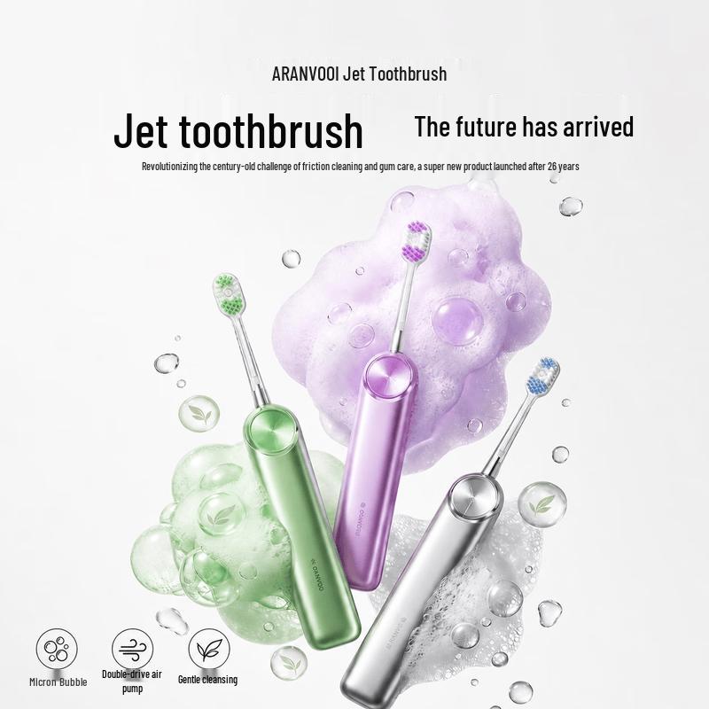 

Raywu Sonic Jet Electric Toothbrush CN plug (adapter included) 2026 New Upgrade Model