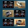 3 In Car OBD GPS HUD Digital Head Up Display Speedometer Speed Temp Alarm Gauge