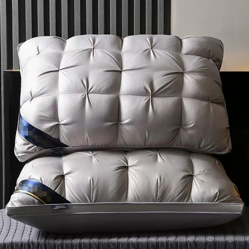 Soft Twist Flower Bread Pillow Hotel Dorm Home Adult Use 48x74cm Medium Height Fiber Fill