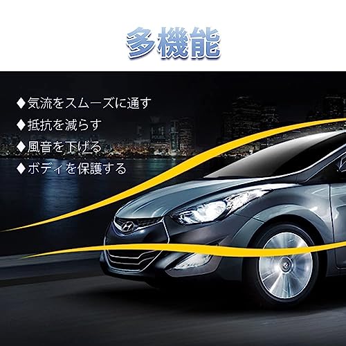 Samcos Anti-Collision Strip Protector, Pack of 12, Noise Reduction, Collision Prevention, Easy Installation, Car Exterior Supplies, Car Supplies,