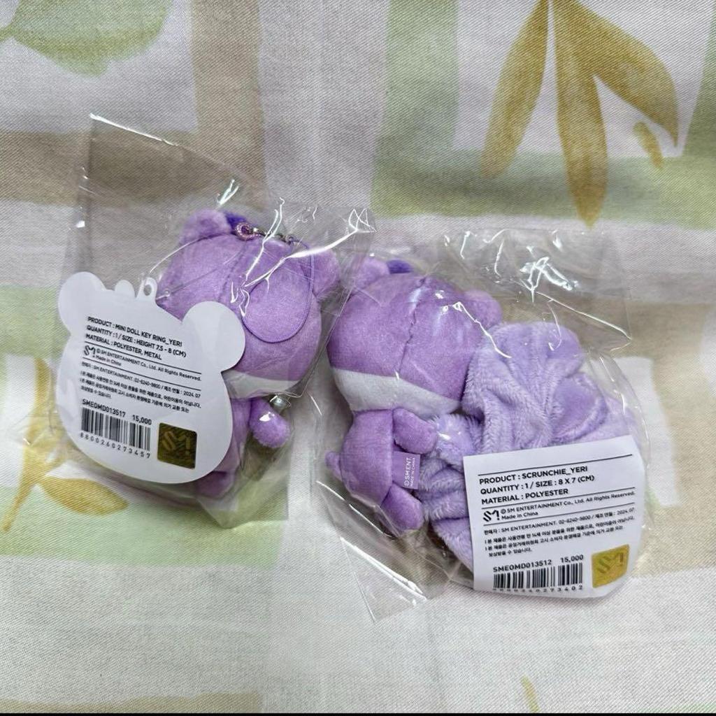 [USED] Red Velvet Yeri Mini Doll Key Ring Scrunchie Scrunchie