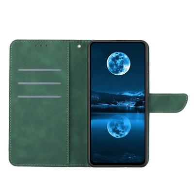 For Samsung Galaxy A52 4G/A52 5G/A52s 5G PU Leather Case HT05 Skin-touch Wallet Phone Shell with Strap