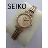 Used Working SEIKO Ladies Watch Quartz Gold Battery Replaced