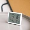 Lcd Digital Alarm Clock Large Screen Displays Multi-functional Magnetic Design Thermometer Meter Humidity Monitor